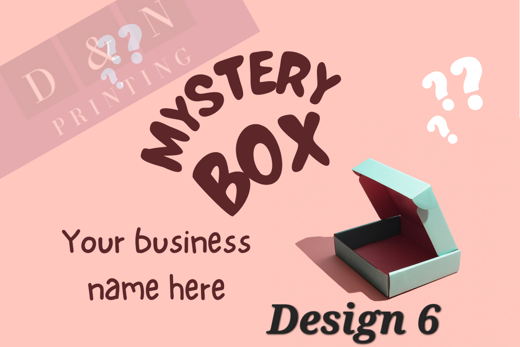 Mystery Collection Box Labels