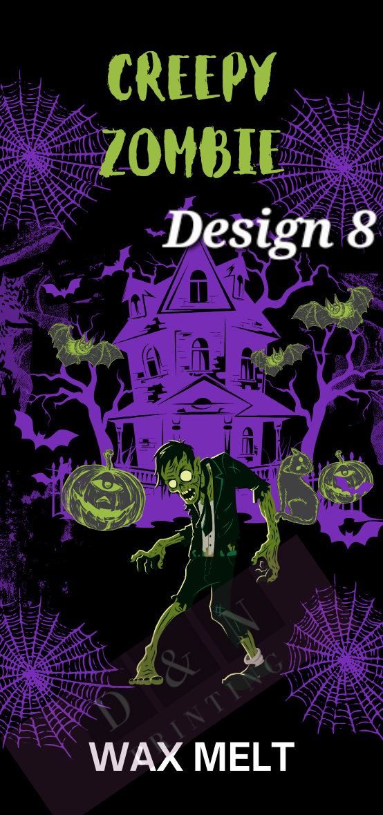 SNAP BAR LABELS FOR WAX MELTS - Halloween & Christmas Designs - Rectangle Labels 100mm x 47mm