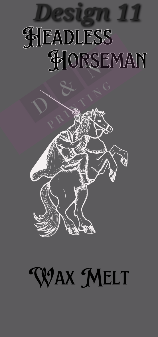 SNAP BAR LABELS FOR WAX MELTS - Halloween & Christmas Designs - Rectangle Labels 100mm x 47mm