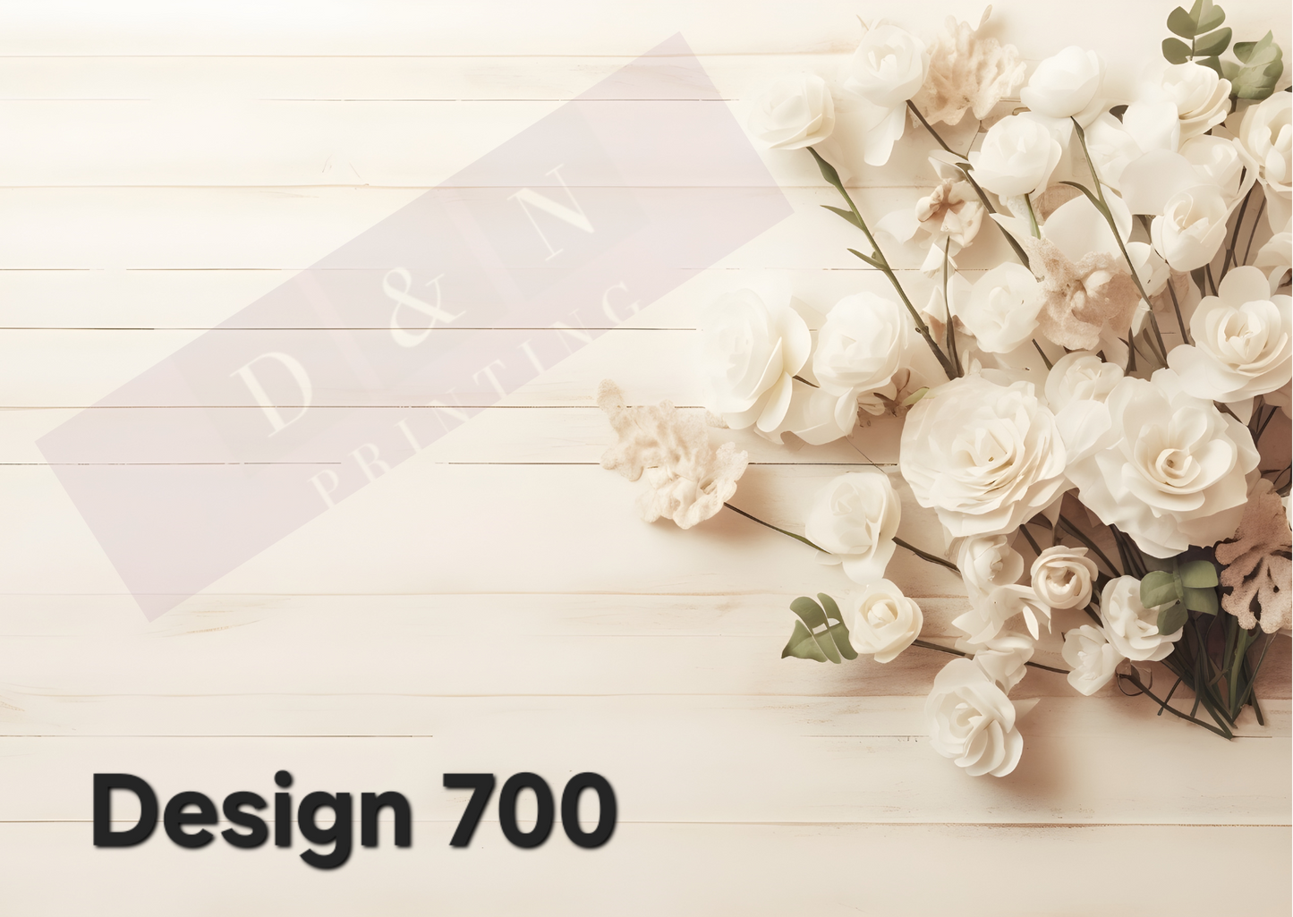 WEDDING A3 Photo Backdrops Matte or Gloss