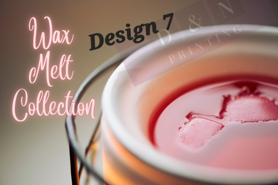 Wax Melt Collection Box Labels