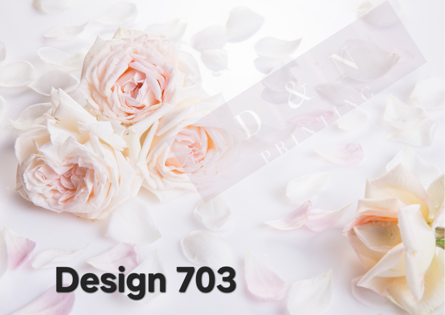 WEDDING A3 Photo Backdrops Matte or Gloss
