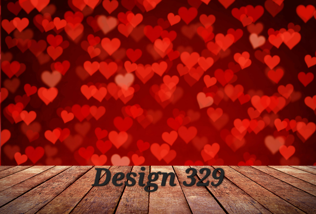 VALENTINES A3 Photo Backdrops Matte or Gloss