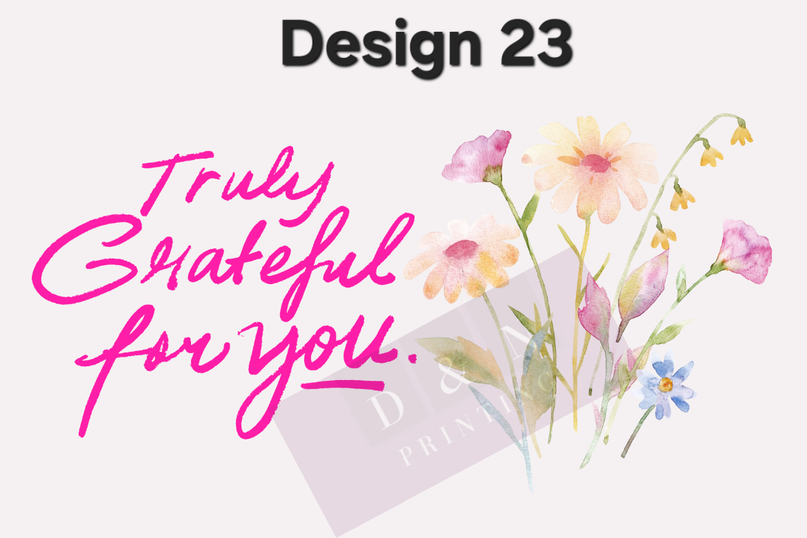 Thank You & Just for you Collection Box Labels