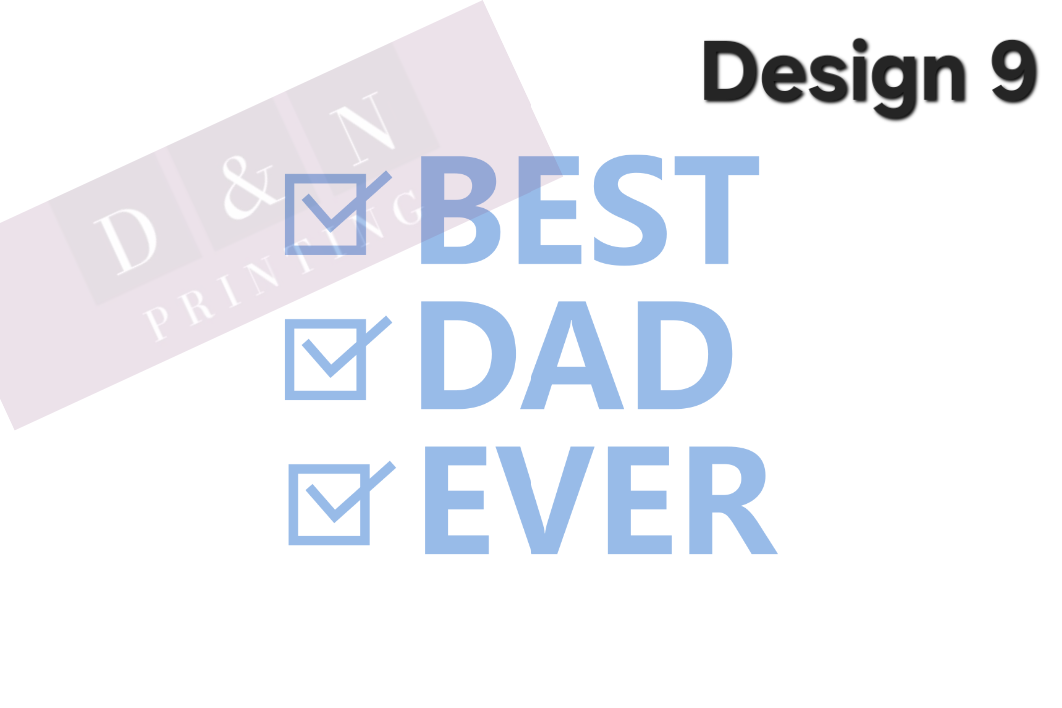Father's Day & Dad Collection Box Labels
