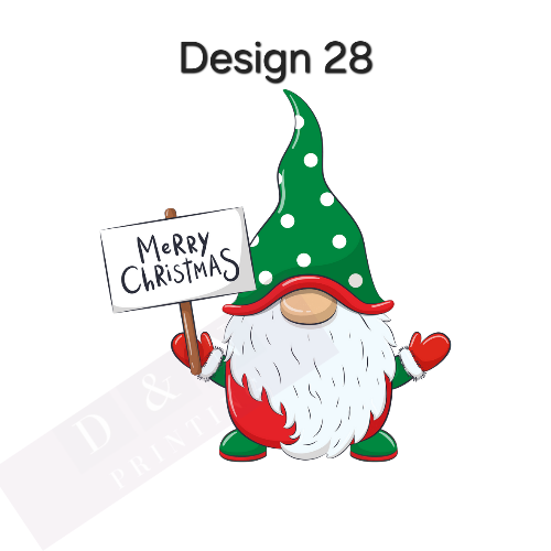Christmas & Winter Labels Matte & Gloss