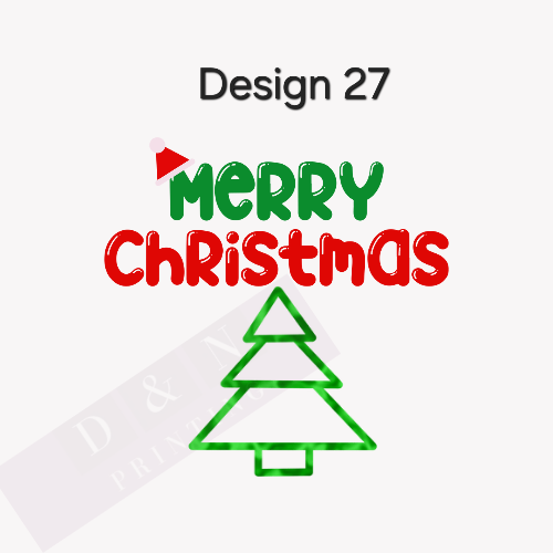 Christmas & Winter Labels Matte & Gloss