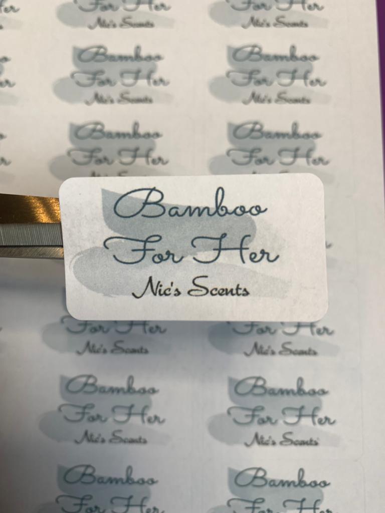 Matte Rectangle Labels 47.5mm x 24.5mm Mini Rectangle