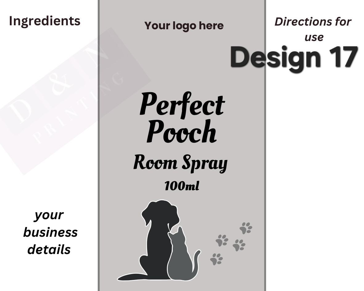 Cleaning Concentrate, Non Bio Laundry Detergent, Fabric Softener and others - From Fizzy Whiz 100mm x 80mm size Label