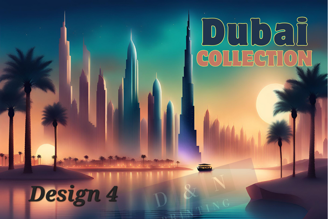 Dubai Collection Box Labels