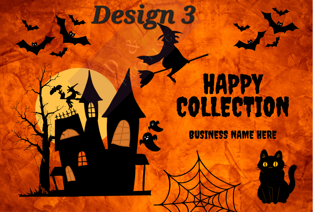 Halloween Collection Box Labels