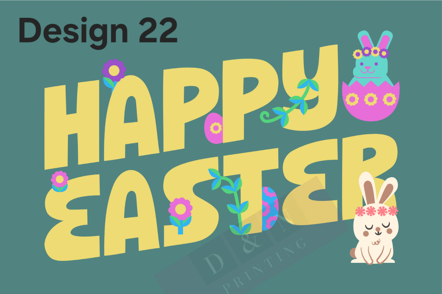 Easter Collection Box Labels