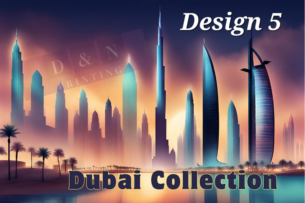 Dubai Collection Box Labels