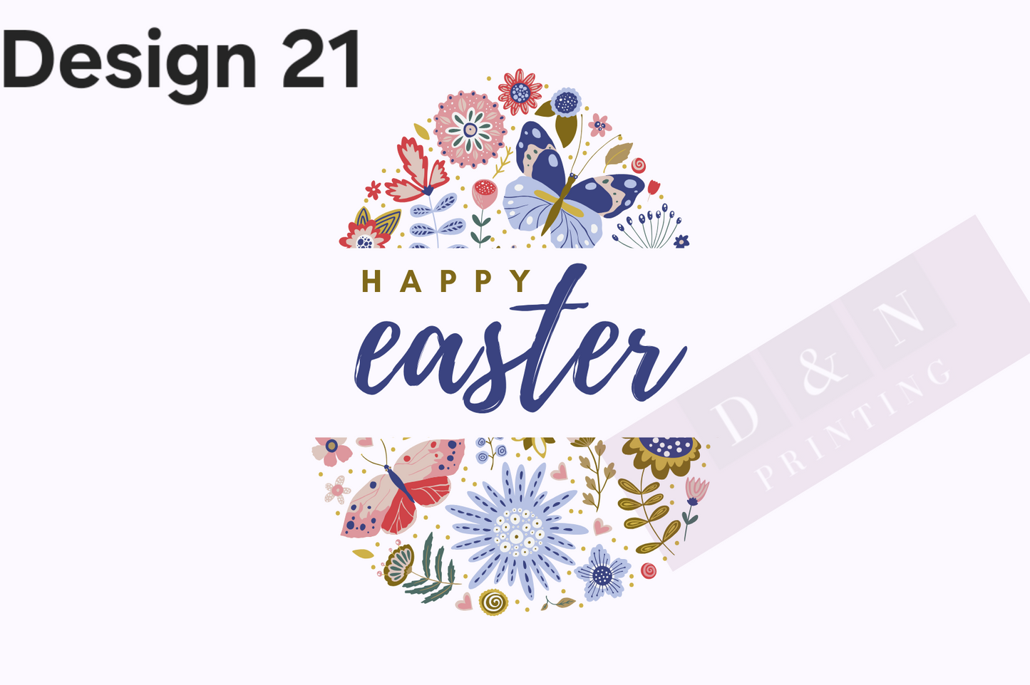Easter Collection Box Labels