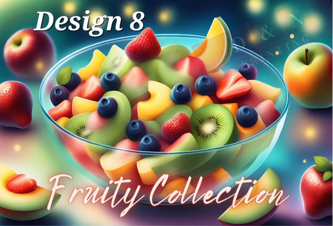 Fruity Collection Box Labels