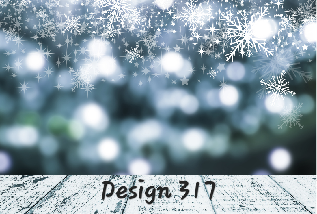 SNOWFLAKES & WINTER A3 Photo Backdrops Matte or Gloss