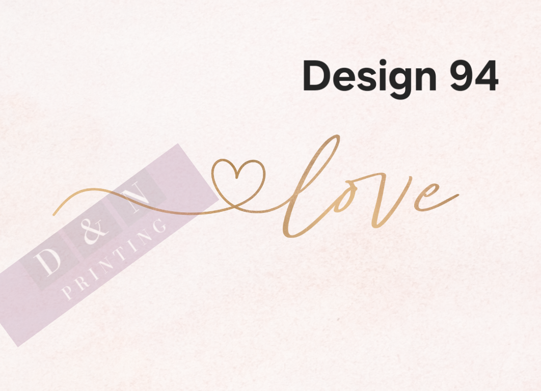 Valentine's Day/Love Collection Box Labels