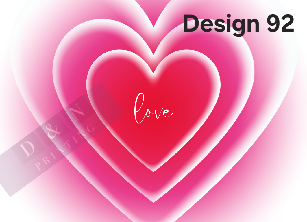 Valentine's Day/Love Collection Box Labels