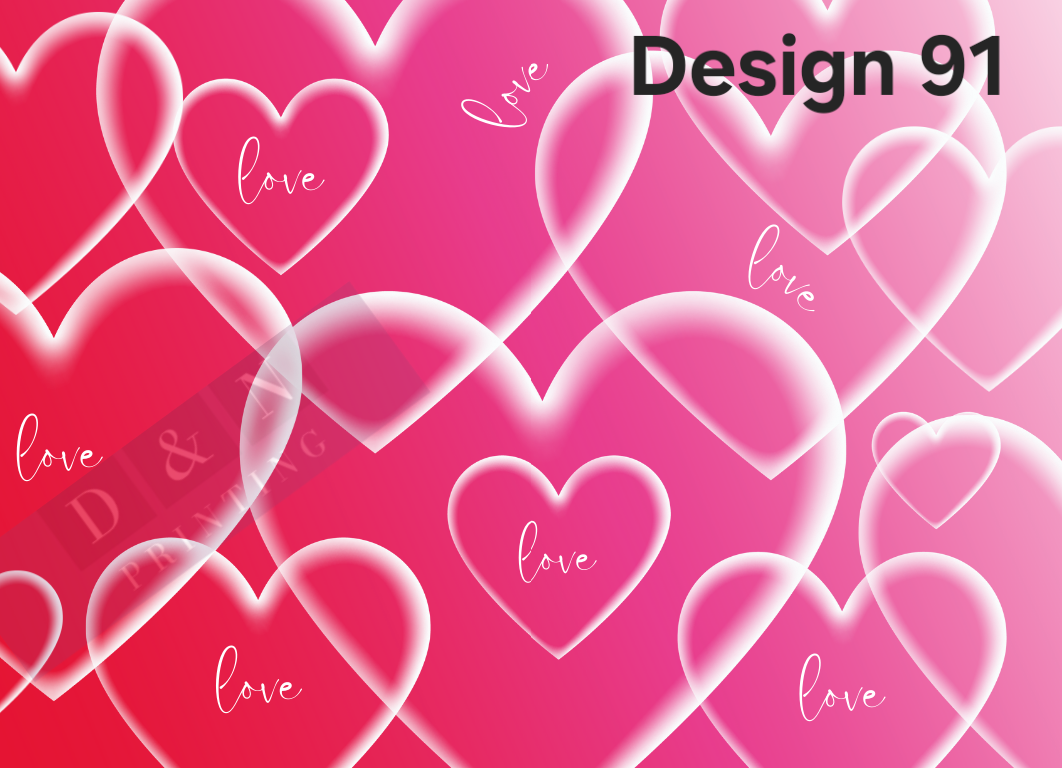 Valentine's Day/Love Collection Box Labels