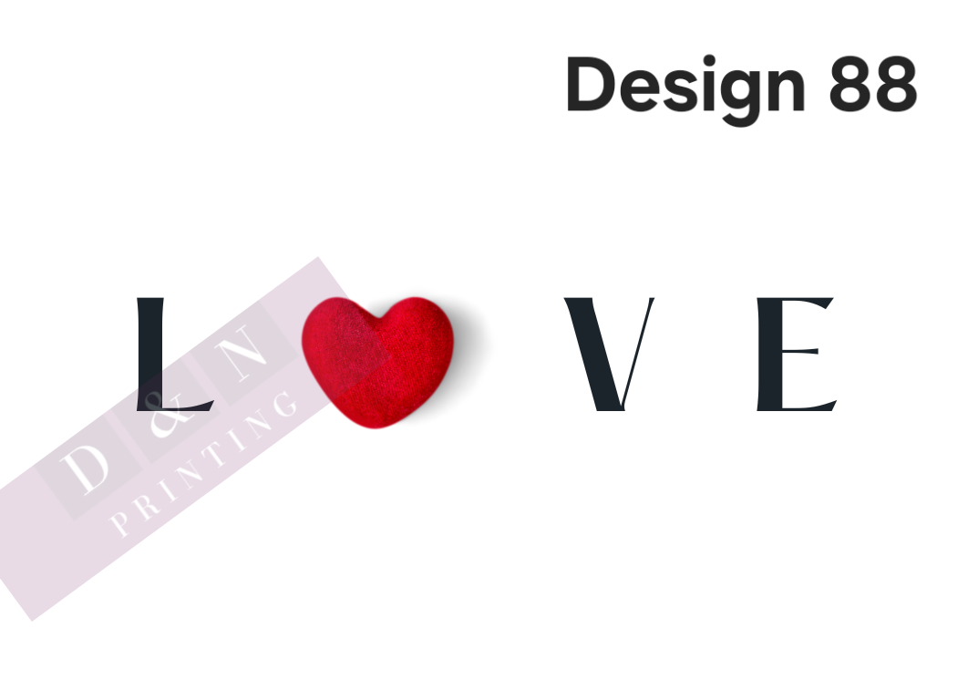 Valentine's Day/Love Collection Box Labels