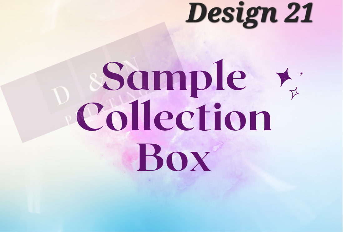 Sample Box Collection Box Labels