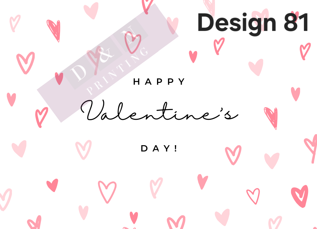Valentine's Day/Love Collection Box Labels