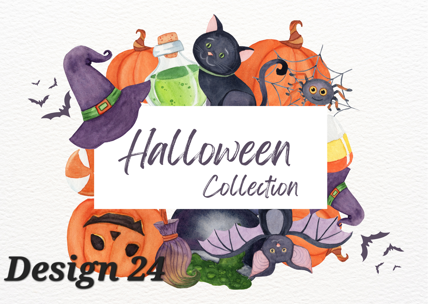 Halloween Collection Box Labels