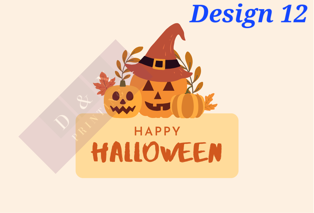 Halloween Collection Box Labels