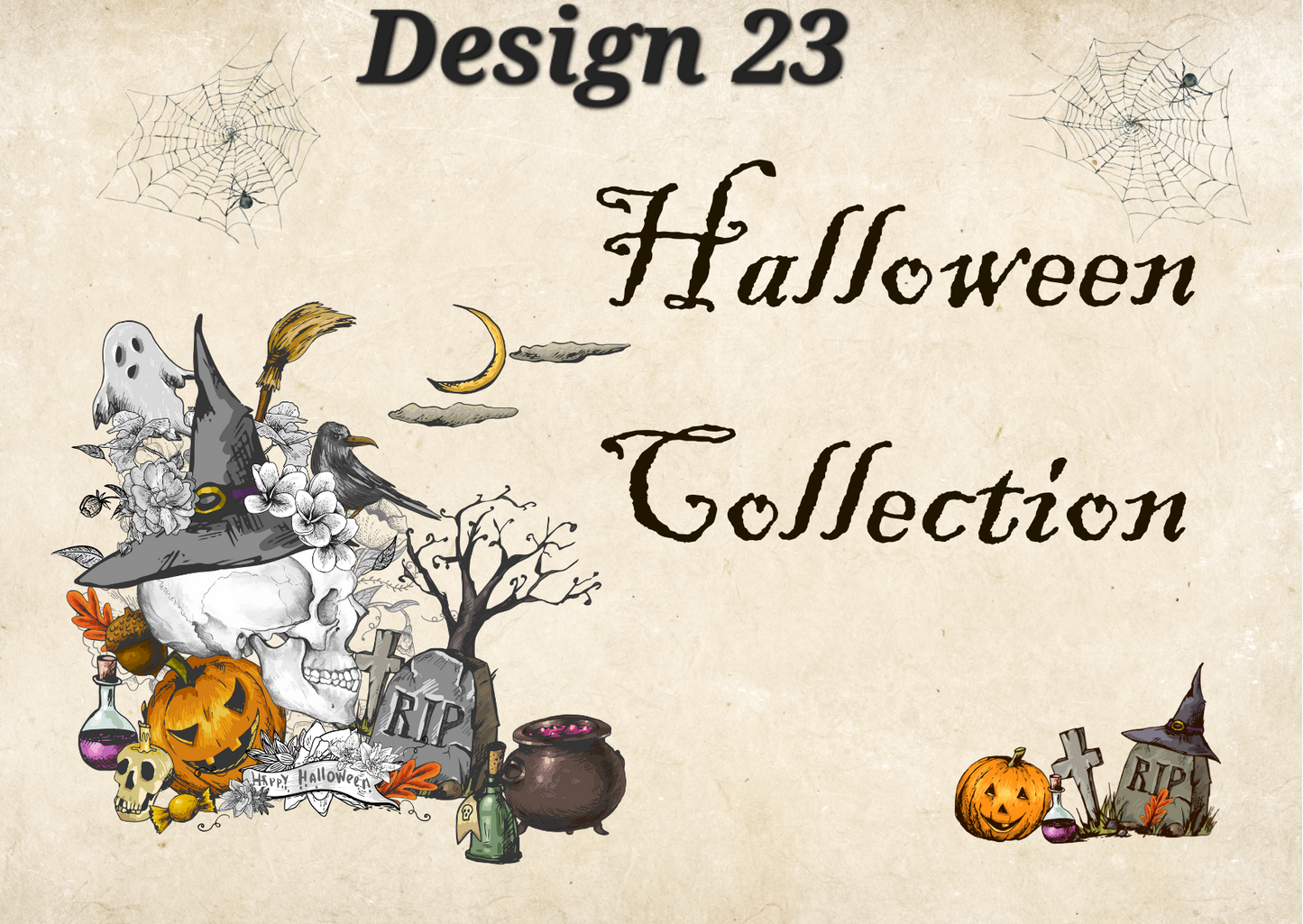 Halloween Collection Box Labels