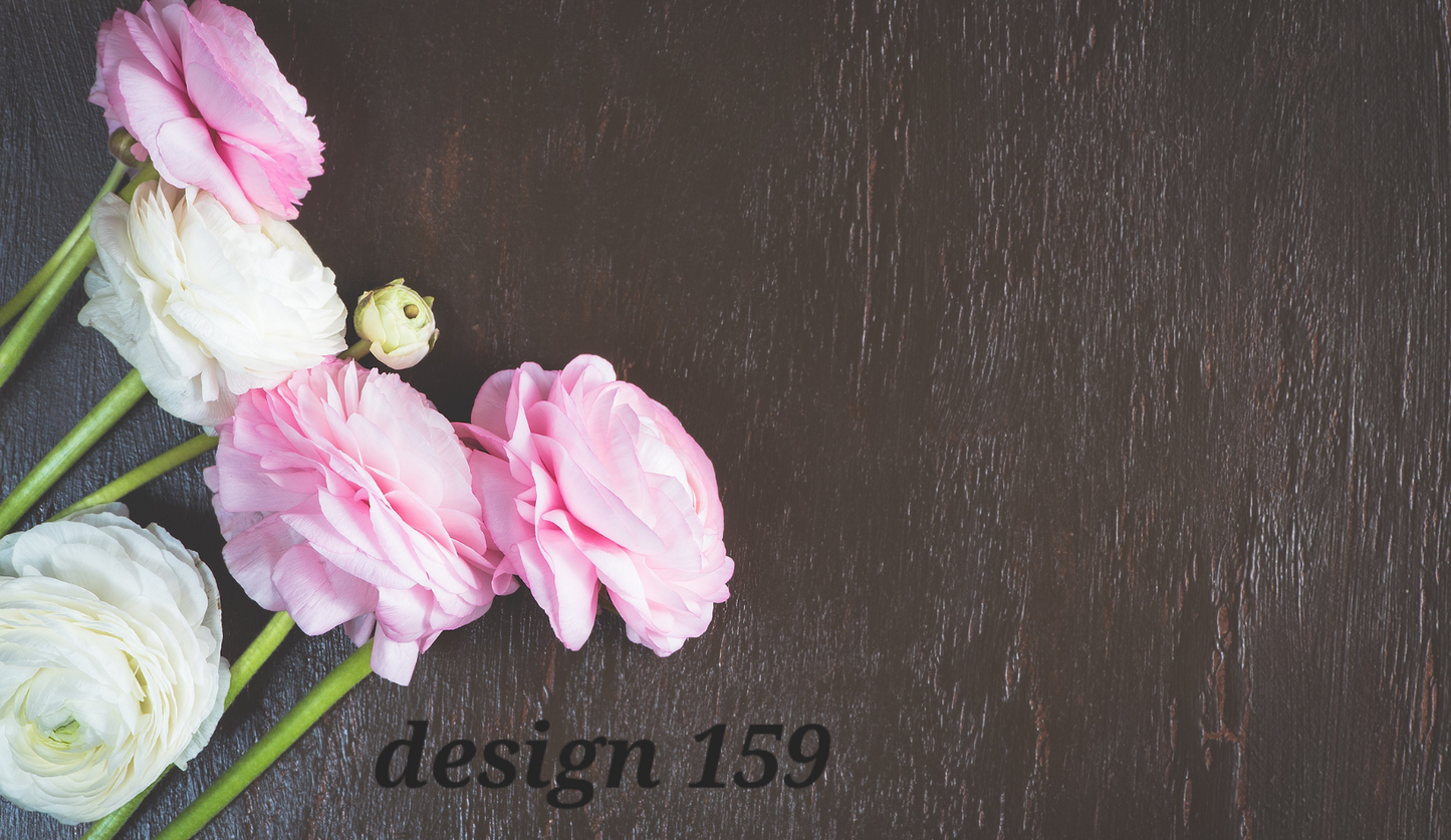 FLOWERS A3 Photo Backdrops Matte or Gloss