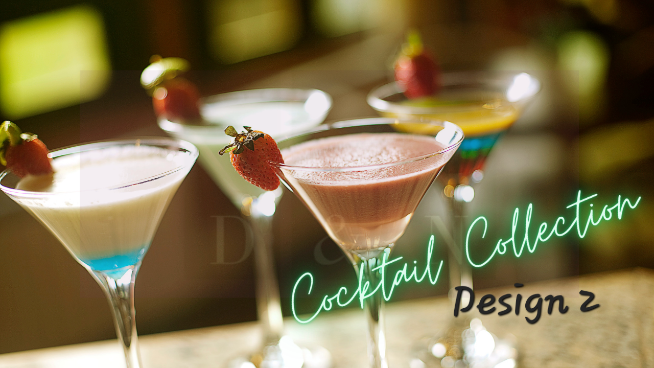 Cocktail & Drink Collection Box Labels