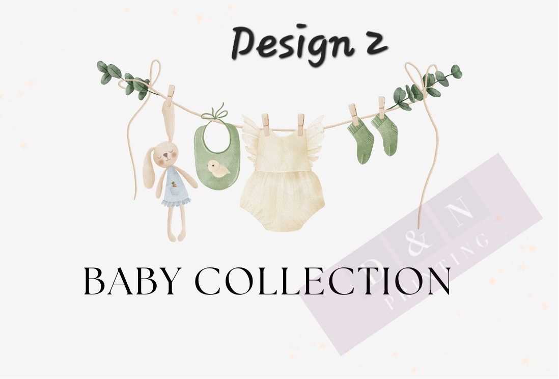 Baby Collection Box Labels