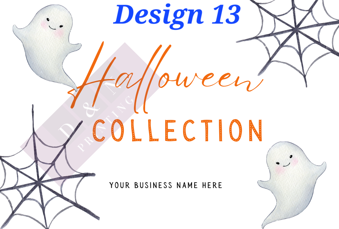 Halloween Collection Box Labels