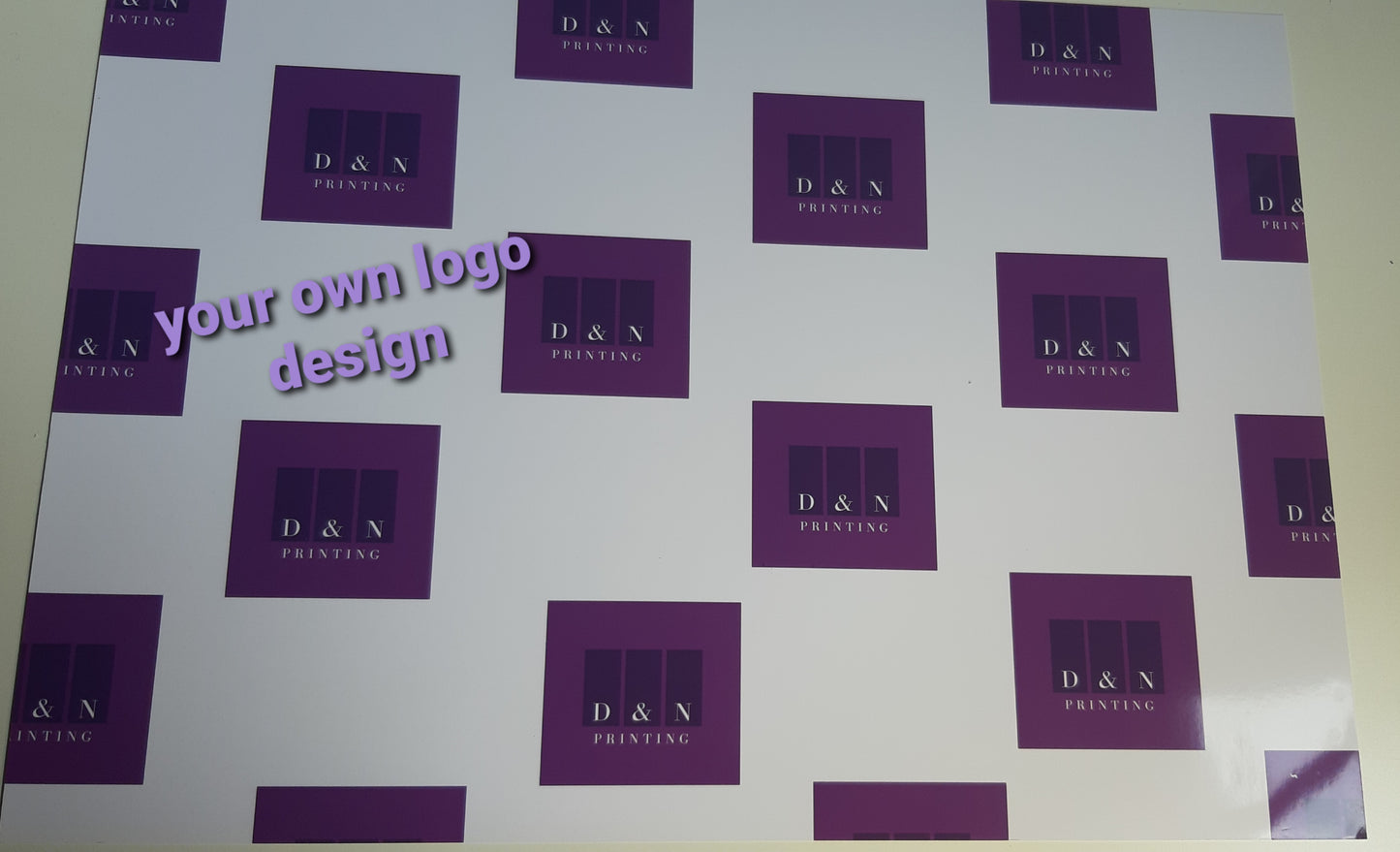 A3 Logo Photo Backdrop (Small Logos)