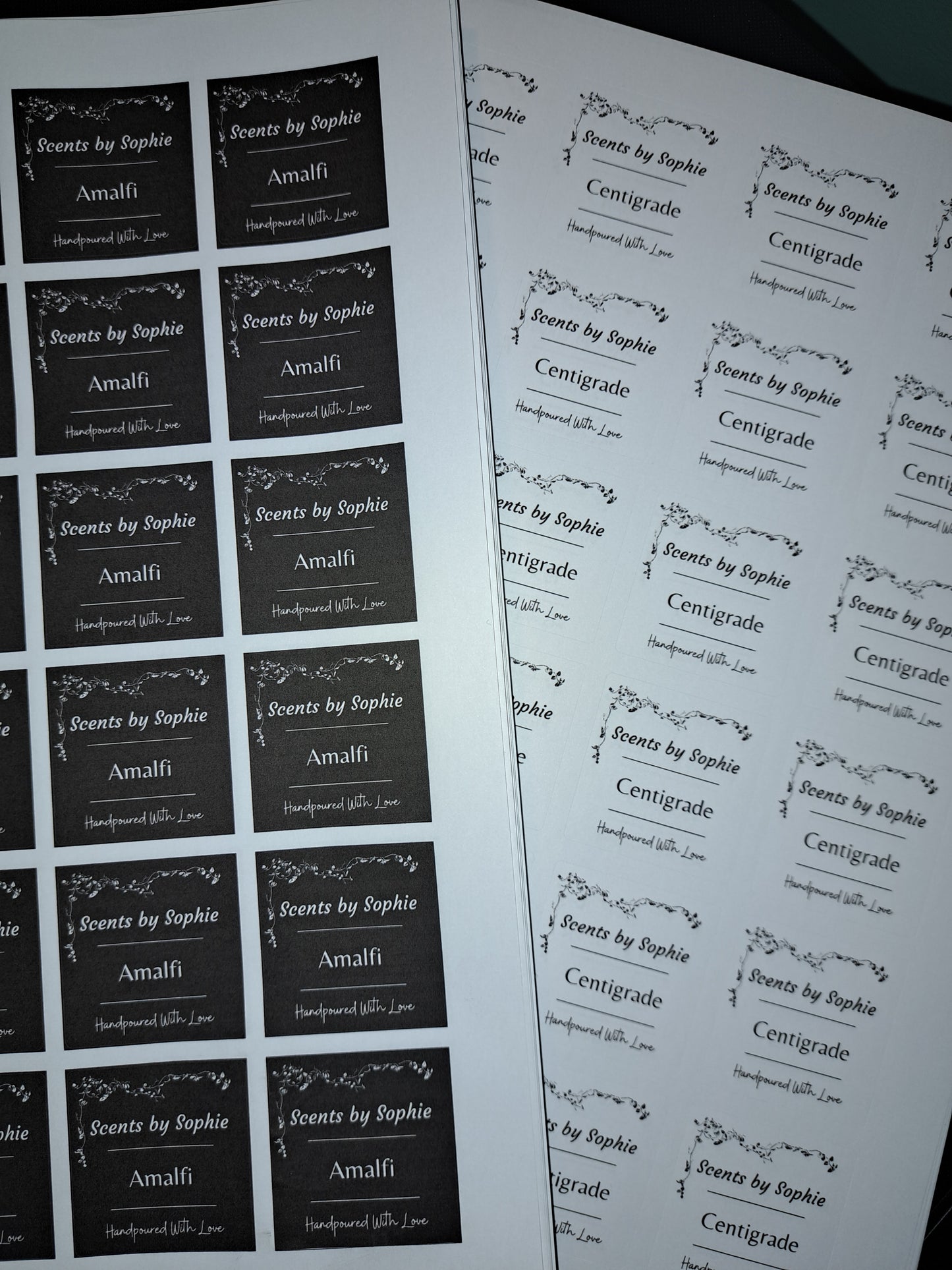 Round & Square Matte Labels