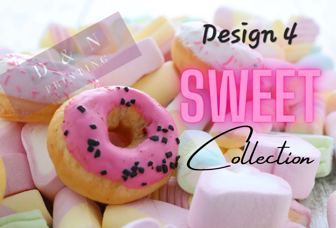 Sweet & Marshmallow Collection Box Labels