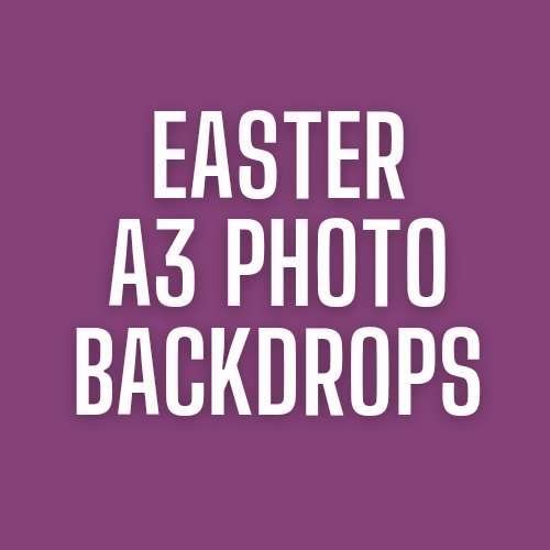 EASTER A3 Photo Backdrops Matte or Gloss