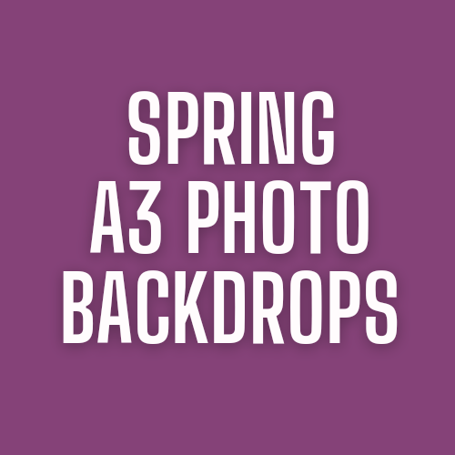 SPRING A3 Photo Backdrops Matte or Gloss