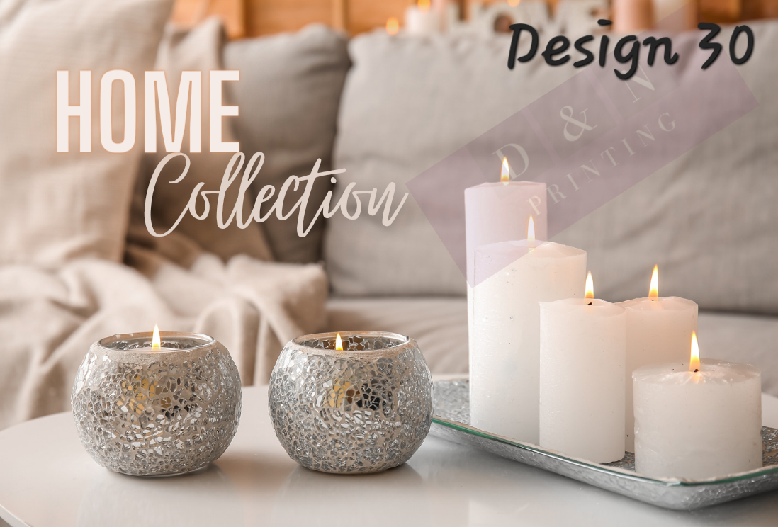 Home & Cosy Collection Box Labels