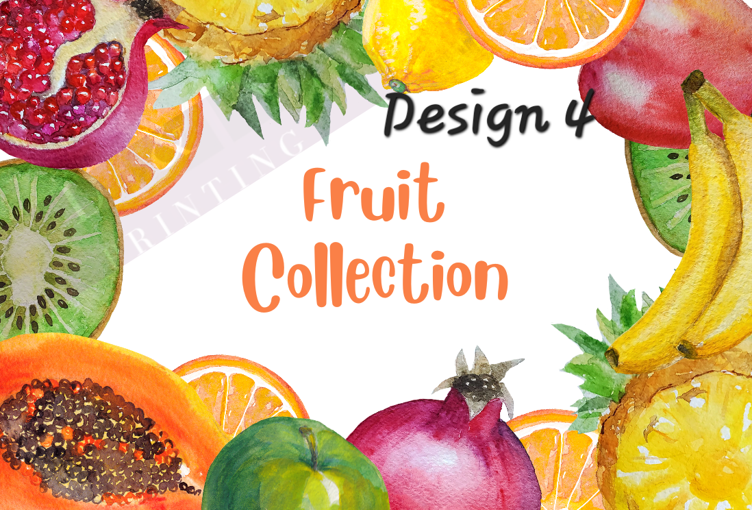 Fruity Collection Box Labels