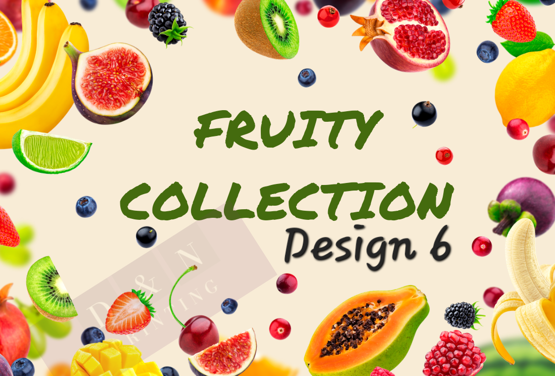 Fruity Collection Box Labels