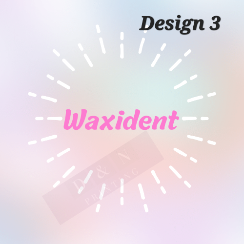 Waxident Stickers