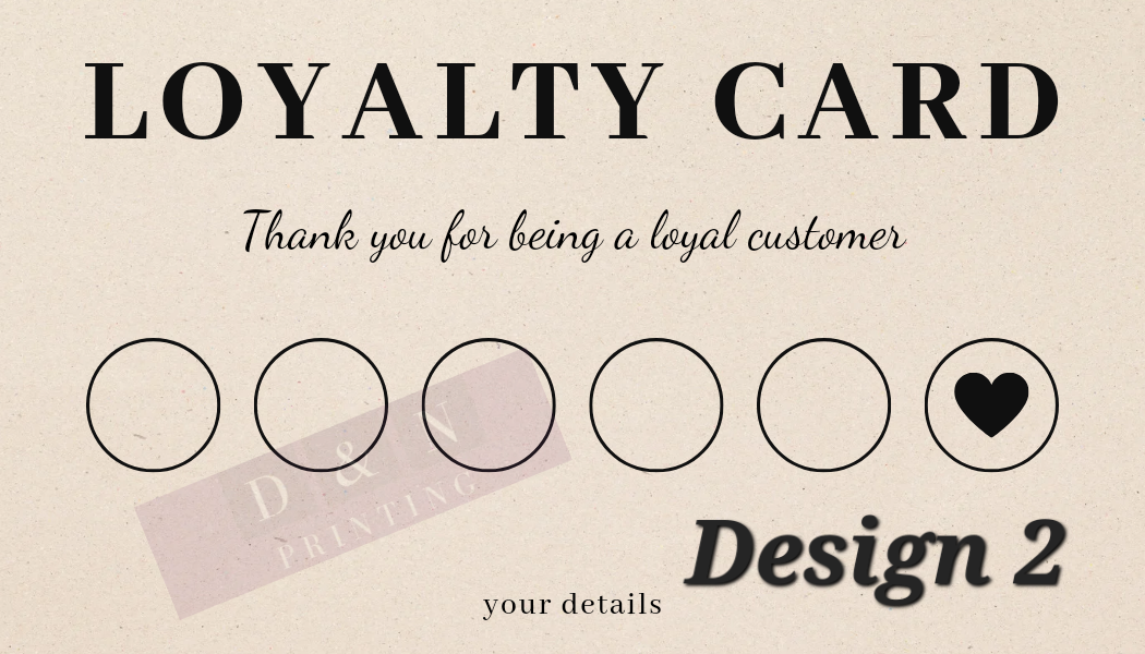 Loyalty Cards