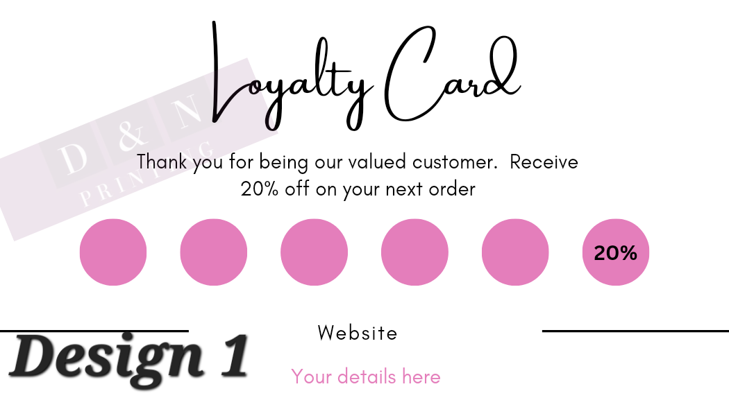 Loyalty Cards