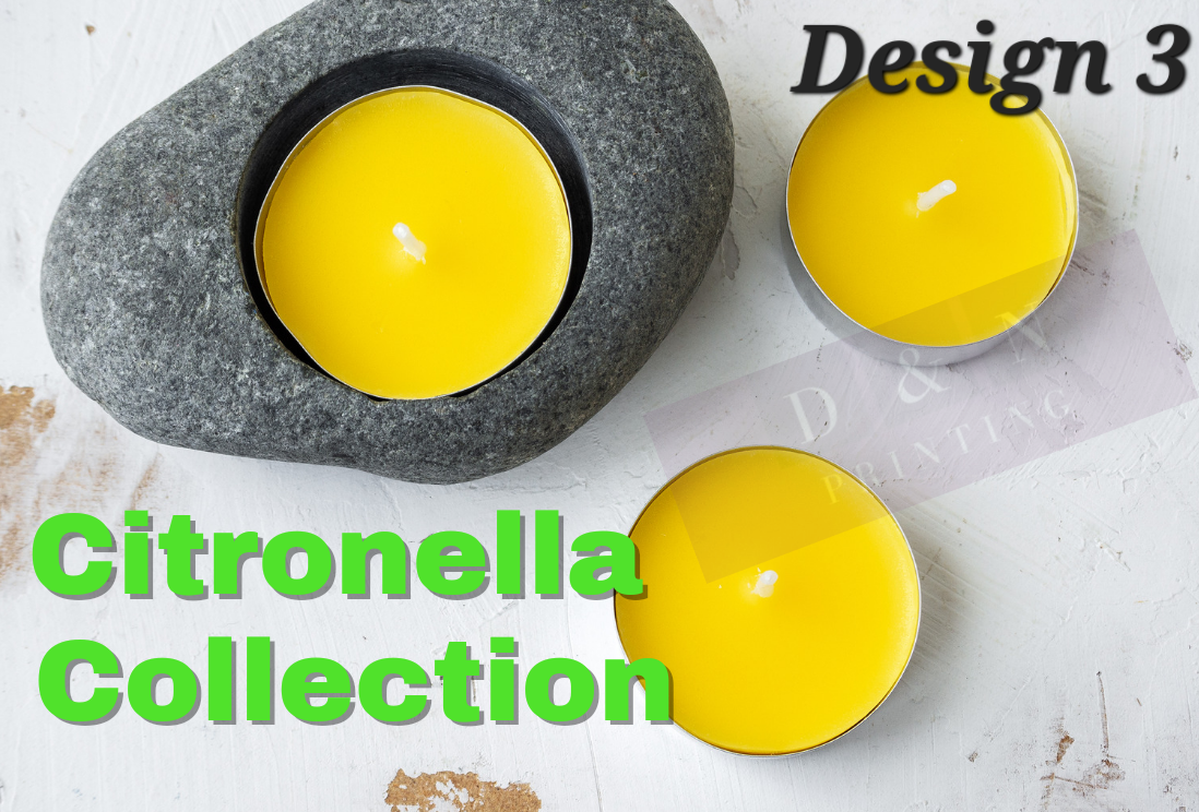 Citronella Collection Box Labels