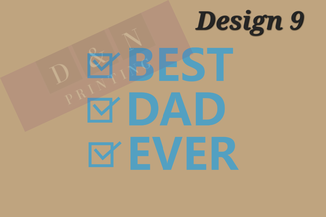 Father's Day & Dad Collection Box Labels