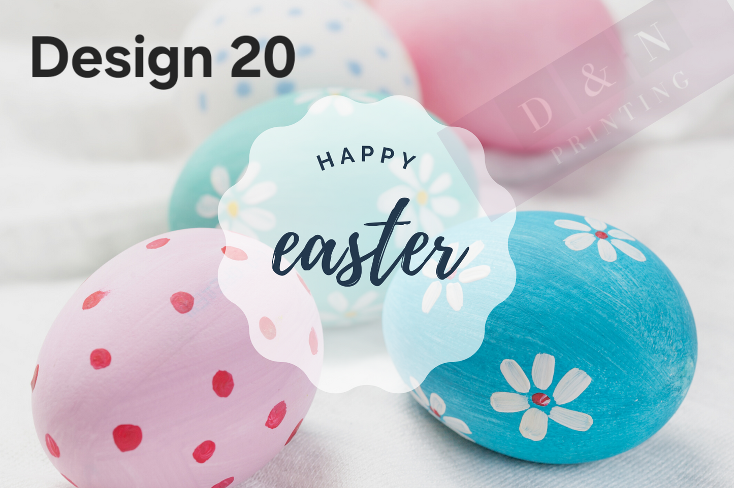 Easter Collection Box Labels