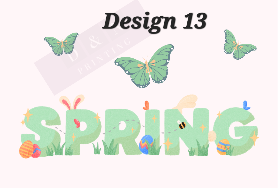 Spring Collection Box Labels