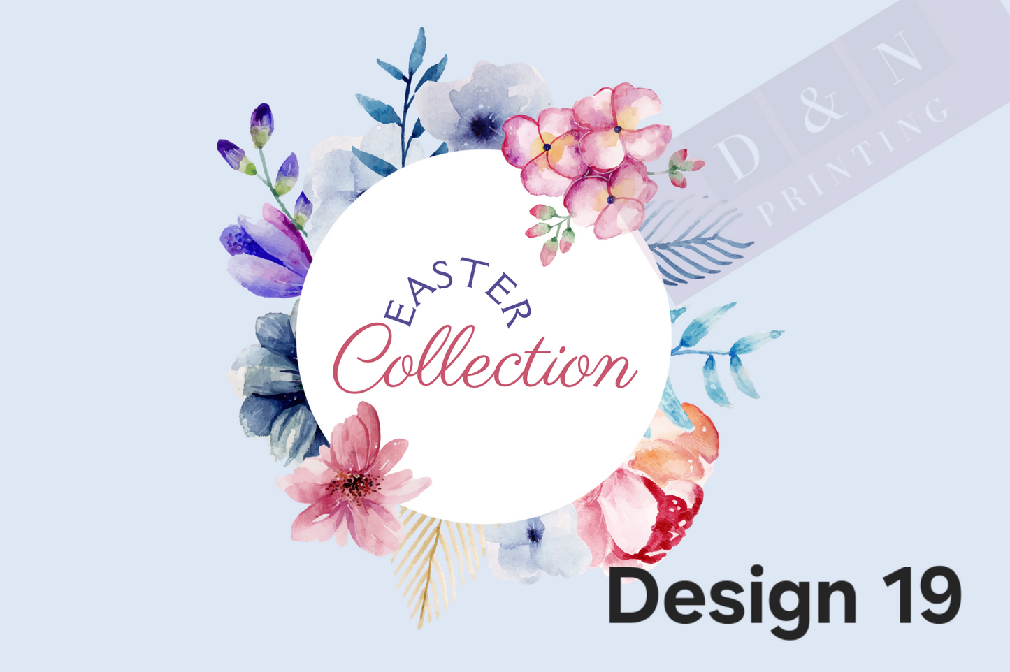 Easter Collection Box Labels