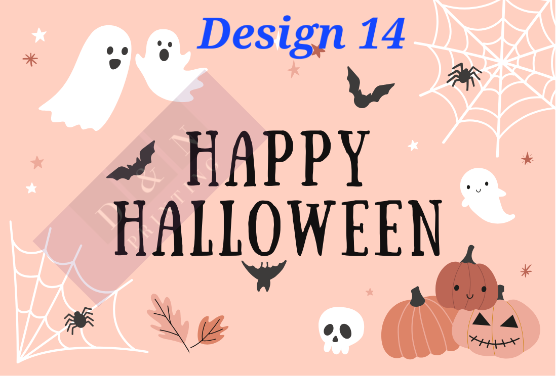 Halloween Collection Box Labels